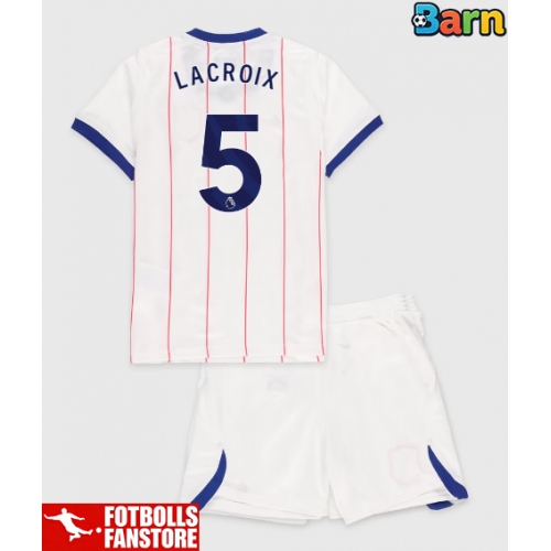 Chelsea Maxence Lacroix #5 Tredje Tröja Barn 2026-27 Kortärmad (+ Korta byxor)