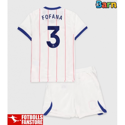 Chelsea Wesley Fofana #3 Tredje Tröja Barn 2026-27 Kortärmad (+ Korta byxor)