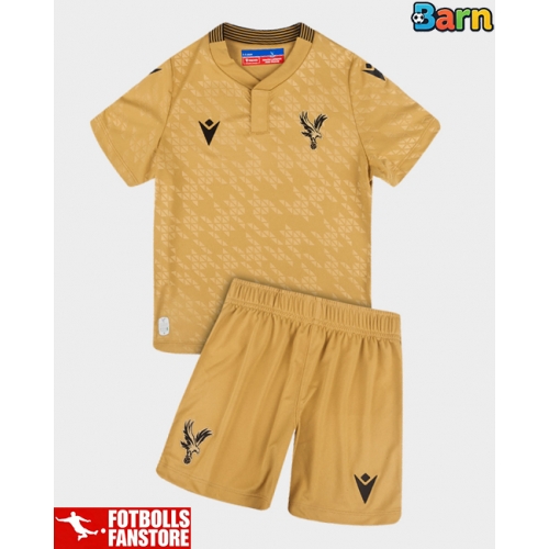 Crystal Palace Bortatröja Barn 2025-26 Kortärmad (+ Korta byxor)