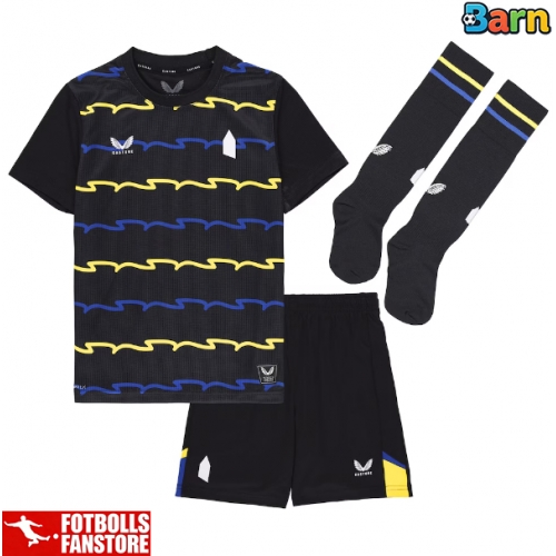 Everton Dwight McNeil #7 Tredje Tröja Barn 2025-26 Kortärmad (+ Korta byxor)