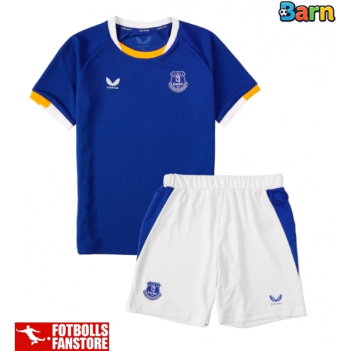 Everton Hemmatröja Barn 2026-27 Kortärmad (+ Korta byxor)