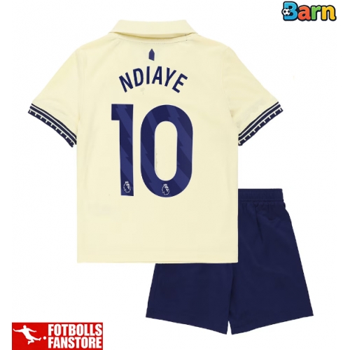Everton Iliman Ndiaye #10 Bortatröja Barn 2025-26 Kortärmad (+ Korta byxor)