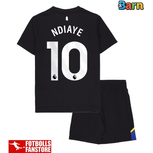 Everton Iliman Ndiaye #10 Tredje Tröja Barn 2025-26 Kortärmad (+ Korta byxor)