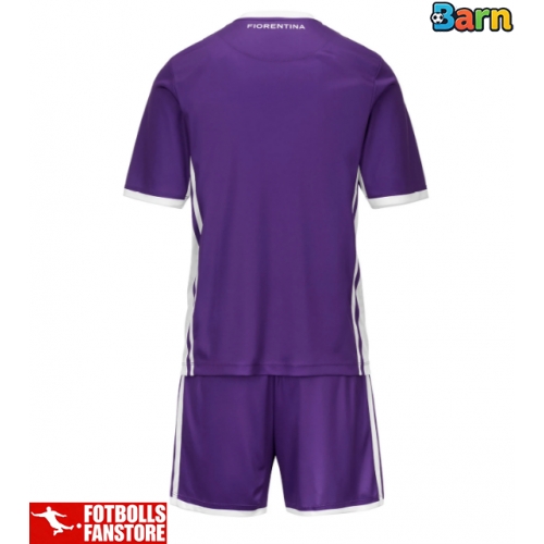 Fiorentina Hemmatröja Barn 2025-26 Kortärmad (+ Korta byxor)