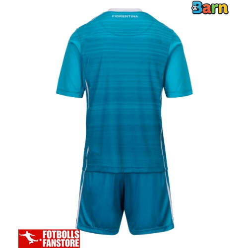 Fiorentina Tredje Tröja Barn 2025-26 Kortärmad (+ Korta byxor)