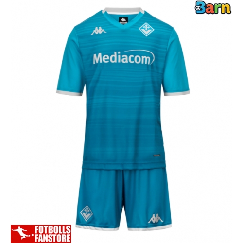 Fiorentina Tredje Tröja Barn 2025-26 Kortärmad (+ Korta byxor)
