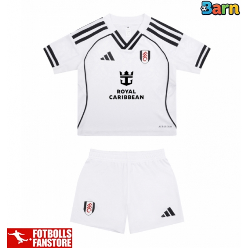 Fulham Hemmatröja Barn 2025-26 Kortärmad (+ Korta byxor)