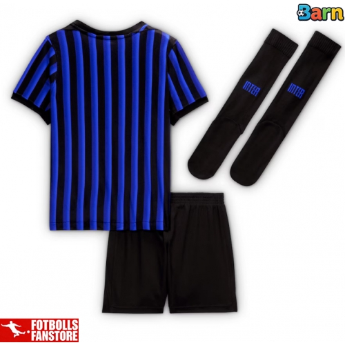 Inter Milan Hemmatröja Barn 2025-26 Kortärmad (+ Korta byxor)