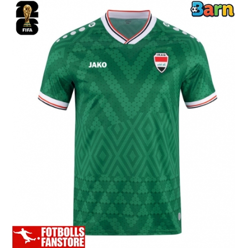 Irak Bortatröja Barn VM 2026 Kortärmad (+ Korta byxor)