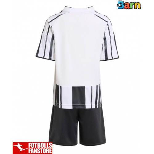Juventus Hemmatröja Barn 2025-26 Kortärmad (+ Korta byxor)