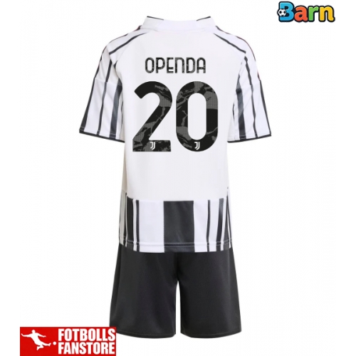 Juventus Lois Openda #20 Hemmatröja Barn 2025-26 Kortärmad (+ Korta byxor)