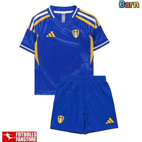Leeds United Bortatröja Barn 2025-26 Kortärmad (+ Korta byxor)