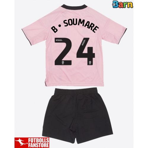 Leicester City Boubakary Soumare #24 Tredje Tröja Barn 2025-26 Kortärmad (+ Korta byxor)