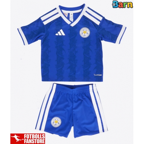 Leicester City Hemmatröja Barn 2026-27 Kortärmad (+ Korta byxor)