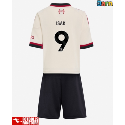 Liverpool Alexander Isak #9 Bortatröja Barn 2025-26 Kortärmad (+ Korta byxor)