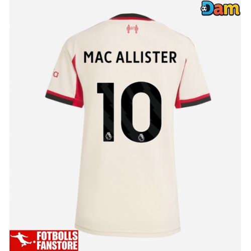 Liverpool Alexis Mac Allister #10 Bortatröja Dam 2025-26 Kortärmad