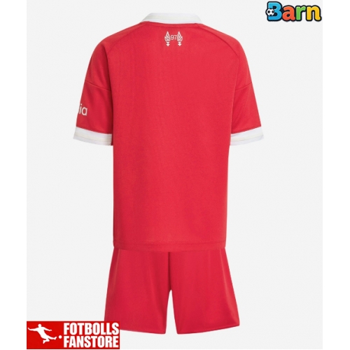 Liverpool Hemmatröja Barn 2025-26 Kortärmad (+ Korta byxor)