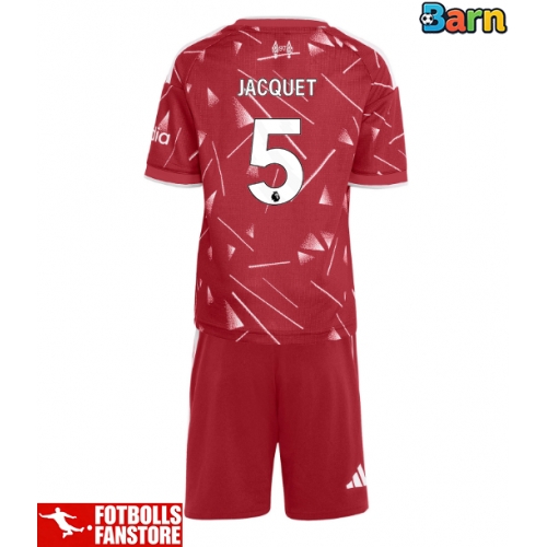 Liverpool Jeremy Jacquet #5 Hemmatröja Barn 2026-27 Kortärmad (+ Korta byxor)
