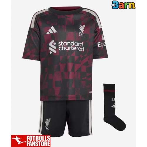 Liverpool Victor Munoz #23 Tredje Tröja Barn 2026-27 Kortärmad (+ Korta byxor)