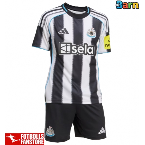 Newcastle United Hemmatröja Barn 2025-26 Kortärmad (+ Korta byxor)