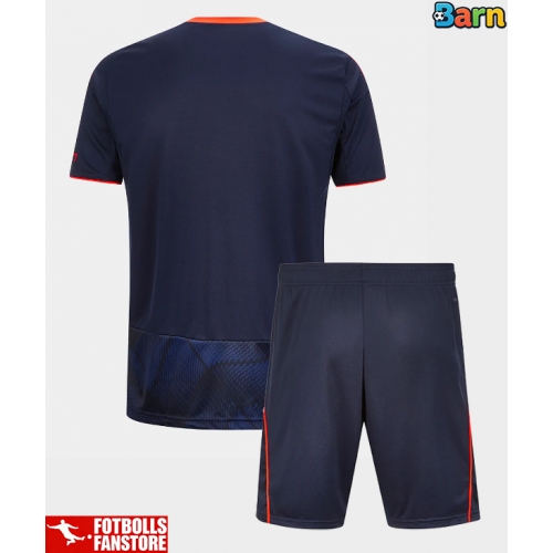 Nottingham Forest Tredje Tröja Barn 2025-26 Kortärmad (+ Korta byxor)