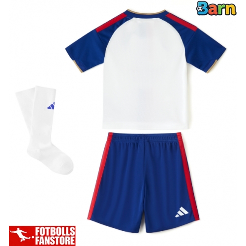 Olympique Lyonnais Hemmatröja Barn 2026-27 Kortärmad (+ Korta byxor)