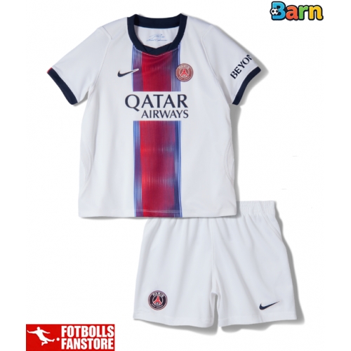 Paris Saint-Germain Bortatröja Barn 2026-27 Kortärmad (+ Korta byxor)