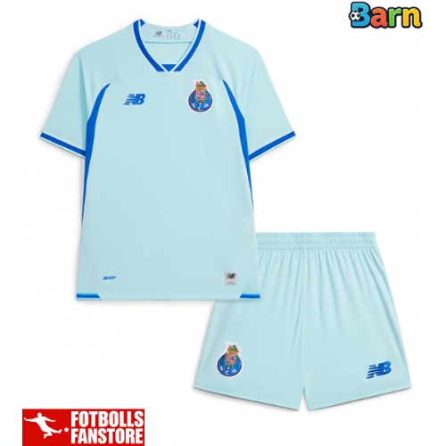 Porto Tredje Tröja Barn 2026-27 Kortärmad (+ Korta byxor)
