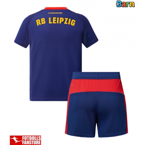 RB Leipzig Bortatröja Barn 2025-26 Kortärmad (+ Korta byxor)