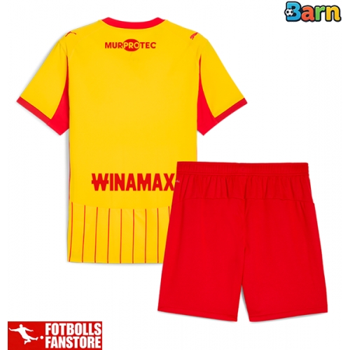 RC Lens Hemmatröja Barn 2025-26 Kortärmad (+ Korta byxor)