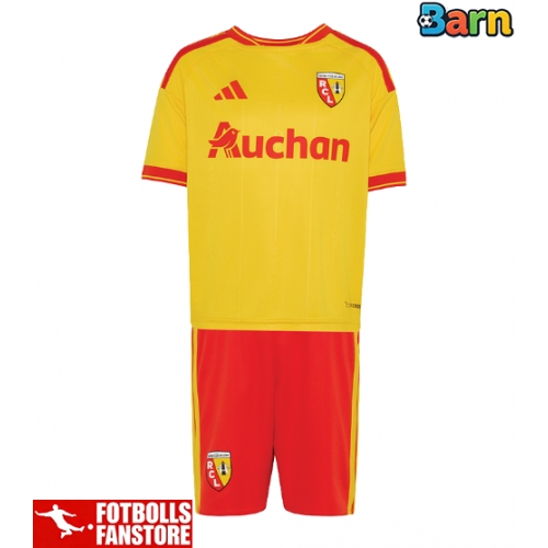 RC Lens Hemmatröja Barn 2026-27 Kortärmad (+ Korta byxor)
