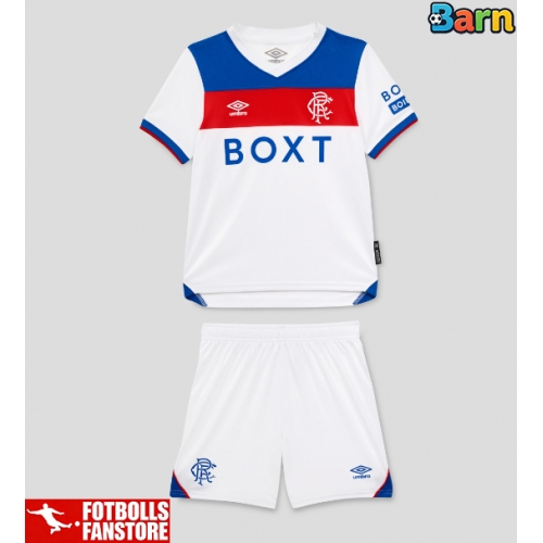 Rangers Bortatröja Barn 2025-26 Kortärmad (+ Korta byxor)
