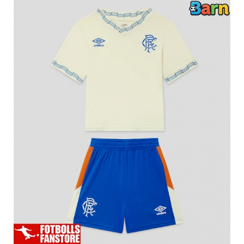 Rangers Bortatröja Barn 2026-27 Kortärmad (+ Korta byxor)