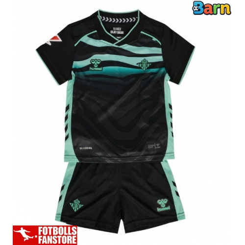Real Betis Tredje Tröja Barn 2025-26 Kortärmad (+ Korta byxor)