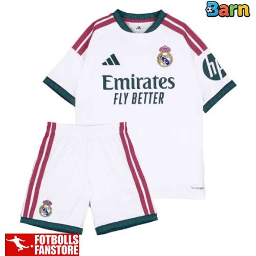 Real Madrid Hemmatröja Barn 2026-27 Kortärmad (+ Korta byxor)