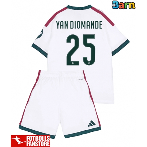 Real Madrid Yan Diomande #25 Hemmatröja Barn 2026-27 Kortärmad (+ Korta byxor)