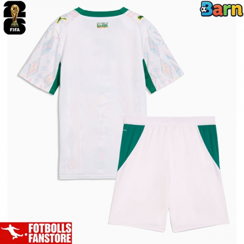 Senegal Hemmatröja Barn VM 2026 Kortärmad (+ Korta byxor)
