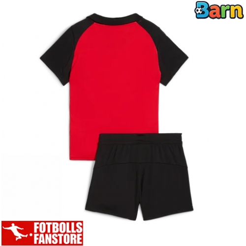 Stade Rennais Hemmatröja Barn 2025-26 Kortärmad (+ Korta byxor)