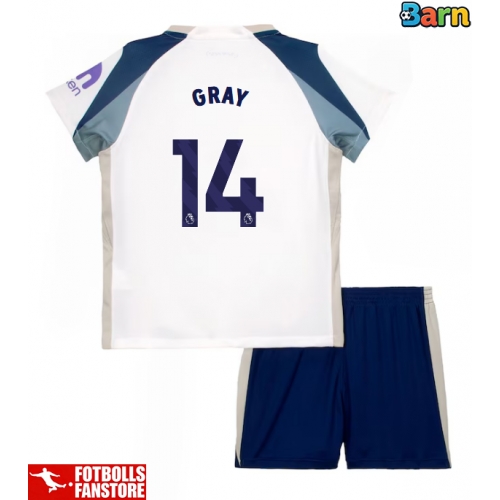 Tottenham Hotspur Archie Gray #14 Hemmatröja Barn 2025-26 Kortärmad (+ Korta byxor)