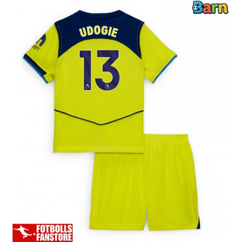 Tottenham Hotspur Destiny Udogie #13 Tredje Tröja Barn 2025-26 Kortärmad (+ Korta byxor)