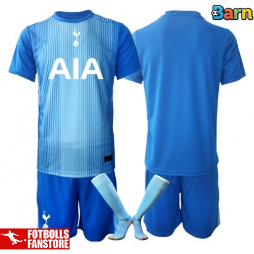 Tottenham Hotspur Målvakt Bortatröja Barn 2025-26 Kortärmad (+ Korta byxor)