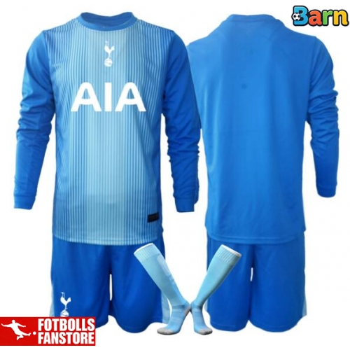 Tottenham Hotspur Målvakt Bortatröja Barn 2025-26 Långärmad (+ Korta byxor)