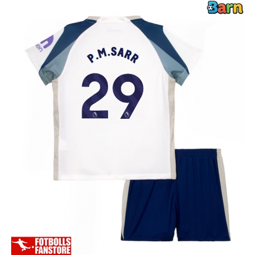 Tottenham Hotspur Pape Matar Sarr #29 Hemmatröja Barn 2025-26 Kortärmad (+ Korta byxor)
