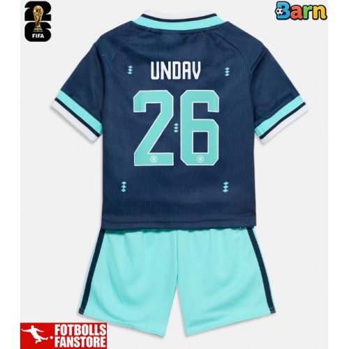 Tyskland Deniz Undav #26 Bortatröja Barn VM 2026 Kortärmad (+ Korta byxor)