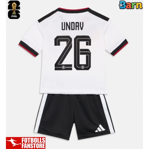 Tyskland Deniz Undav #26 Hemmatröja Barn VM 2026 Kortärmad (+ Korta byxor)