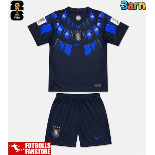 Uruguay Bortatröja Barn VM 2026 Kortärmad (+ Korta byxor)