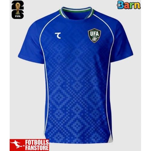 Uzbekistan Hemmatröja Barn VM 2026 Kortärmad (+ Korta byxor)