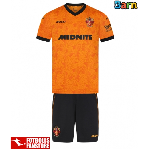 Wolves Hemmatröja Barn 2026-27 Kortärmad (+ Korta byxor)