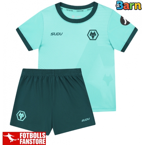 Wolves Tolu Arokodare #14 Bortatröja Barn 2025-26 Kortärmad (+ Korta byxor)