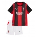 AC Milan Mario Gila #34 Hemmatröja Barn 2026-27 Kortärmad (+ Korta byxor)